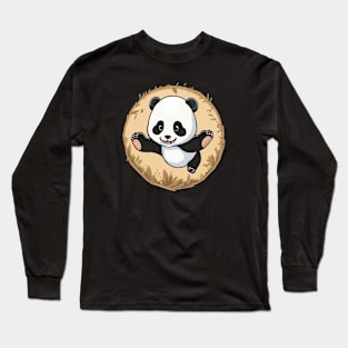 Adorable Panda Paws Long Sleeve T-Shirt